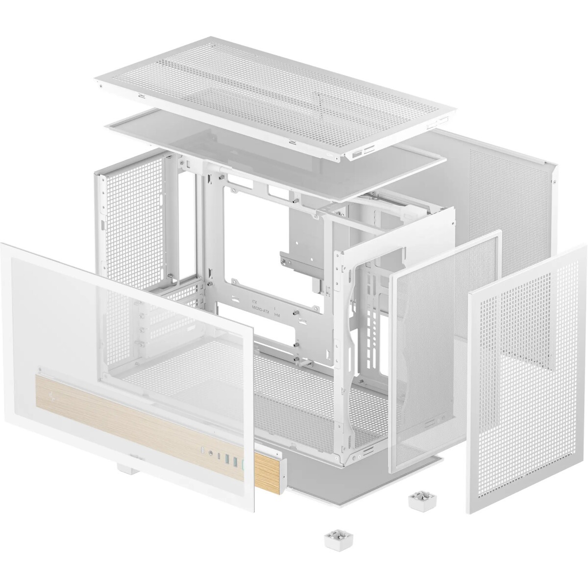 Корпус Thermaltake The Tower 300 серый, Micro-Tower, без БП, CA-1Y4-00SIWN-00