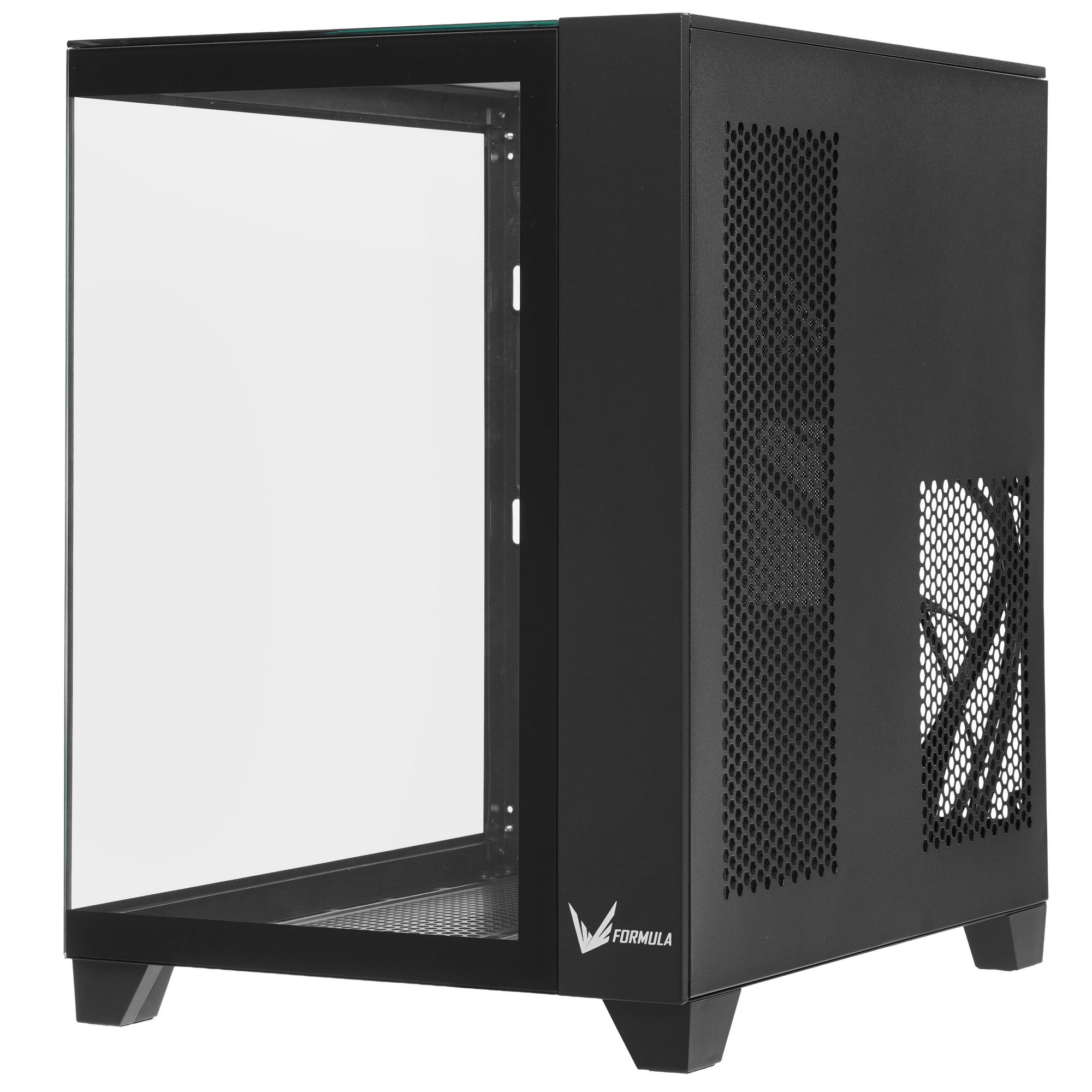 Компьютерный корпус AeroCool / Formula Crystal Z9M черный без БП mATX 1xUSB3.0 1xUSB3.1 audio bott P