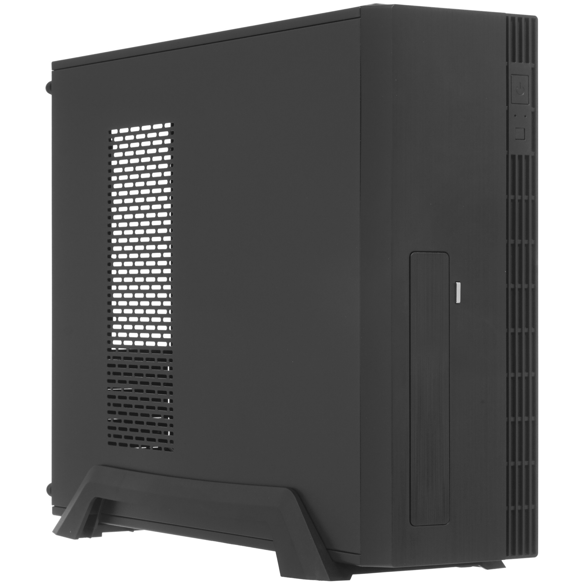 Компьютерный корпус CHIEFTEC UNI UE-02B-OP без БП, Slimline desktop, SFX, черный, mATX