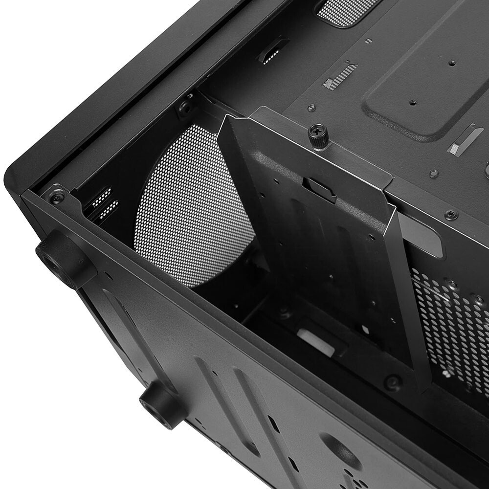 Компьютерный корпус Ginzzu CL280 FAN 12CM RGB*4 USB3.0 Window