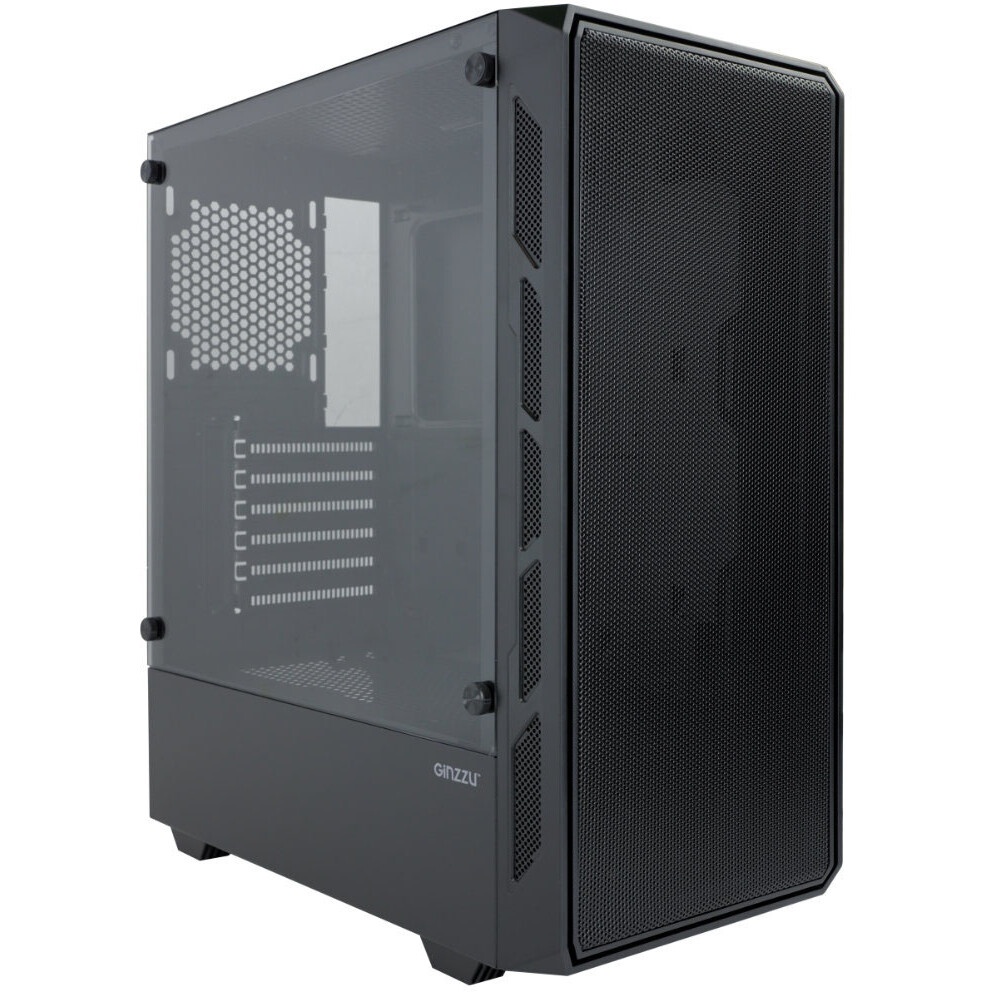 Компьютерный корпус Ginzzu CL280 FAN 12CM RGB*4 USB3.0 Window