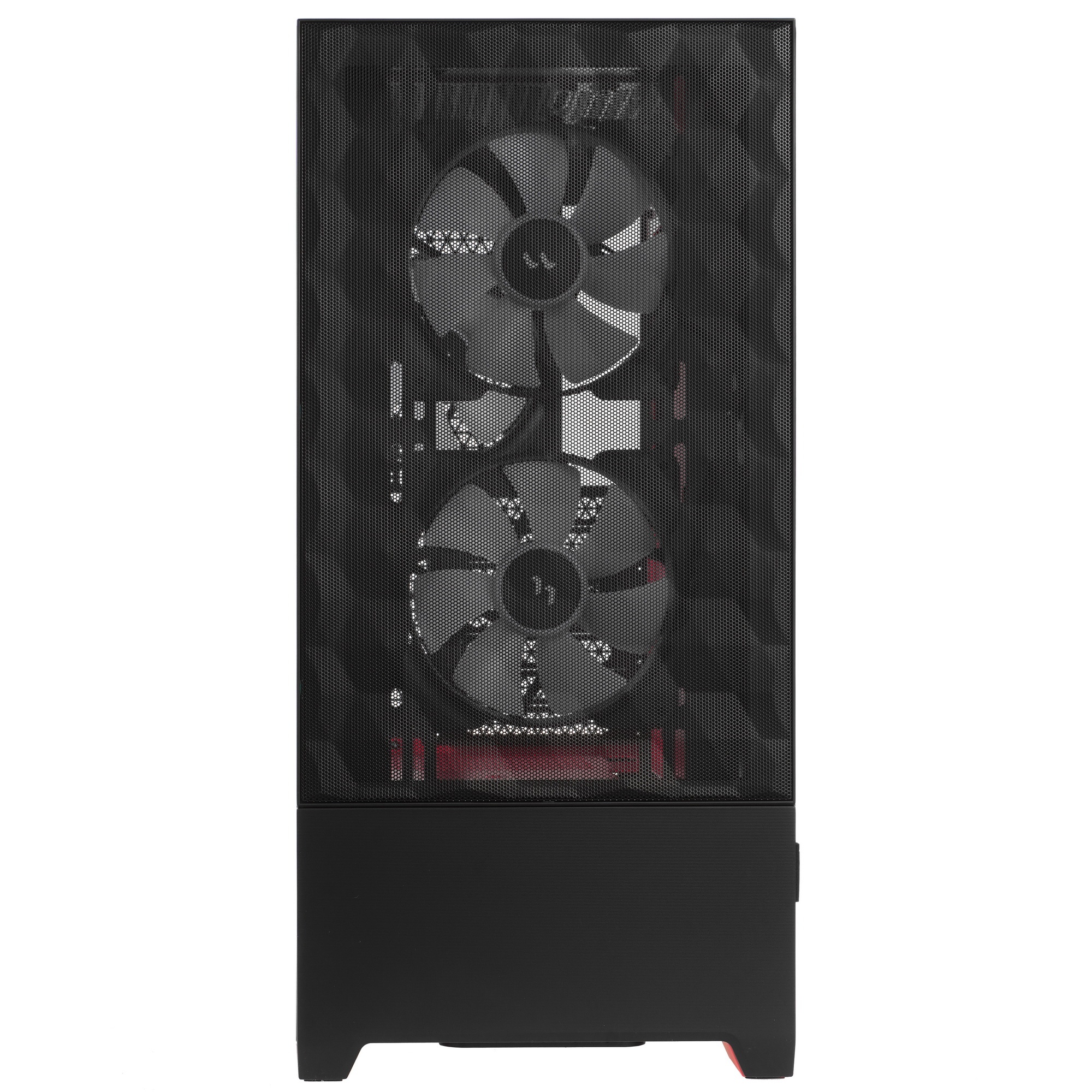 Корпус ПК без блока питания Fractal Design Pop Air RGB Magenta Core TG Clear Tint, Midi-Tower, 3x120