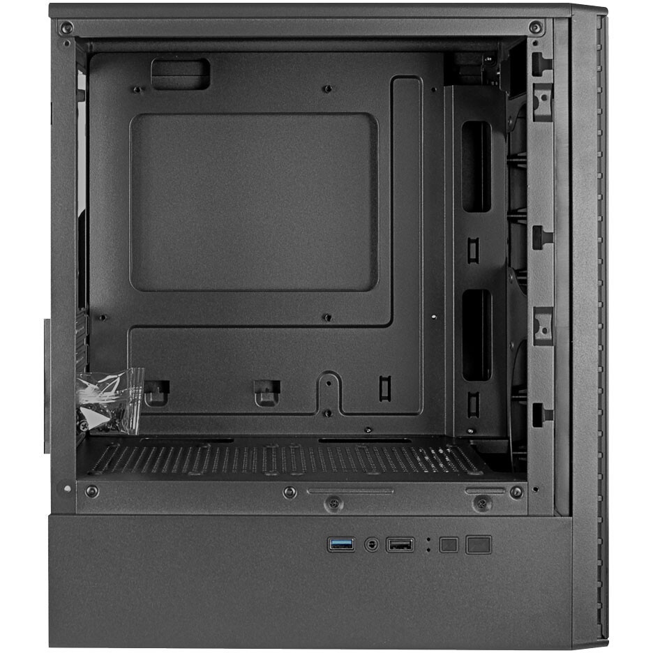 Компьютерный корпус Ginzzu CL610 mATX FAN 4*12FRGB Белый