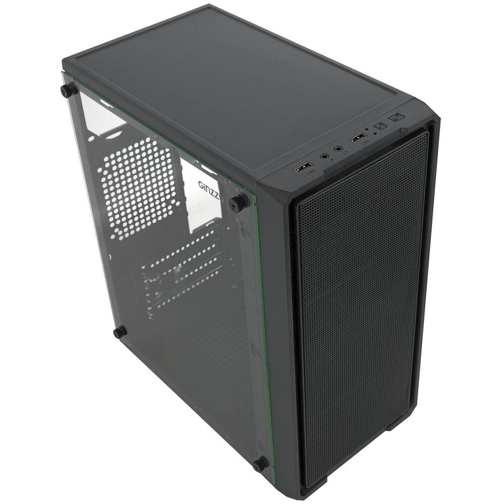 Компьютерный корпус Ginzzu CL610 mATX FAN 4*12FRGB Белый