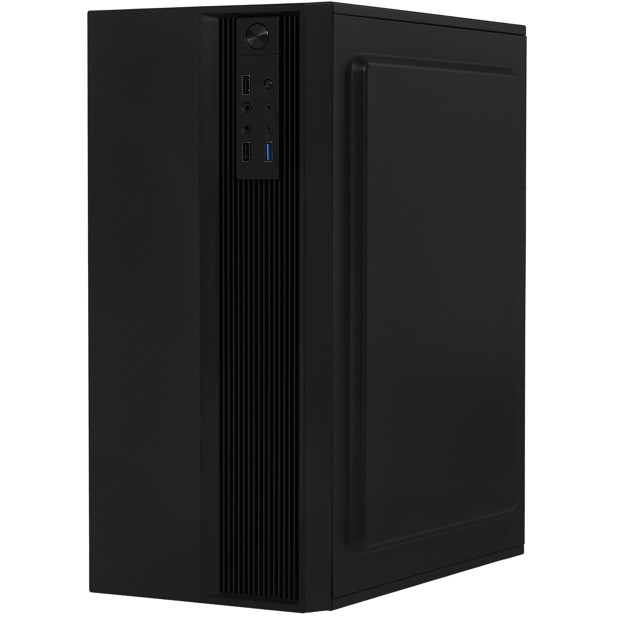 Компьютерный корпус Accord A-302 черный без БП ATX 1x120mm 2xUSB2.0 1xUSB3.0 audio