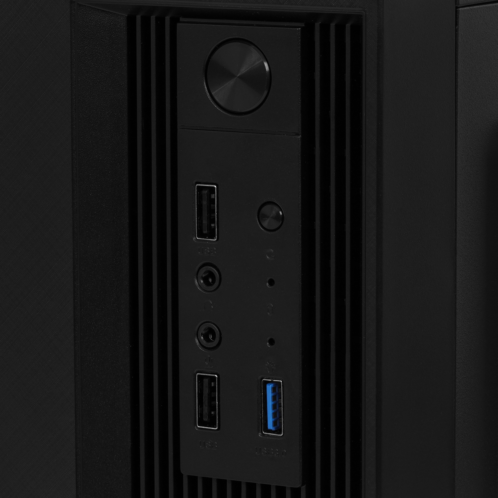 Компьютерный корпус Accord A-302 черный без БП ATX 1x120mm 2xUSB2.0 1xUSB3.0 audio