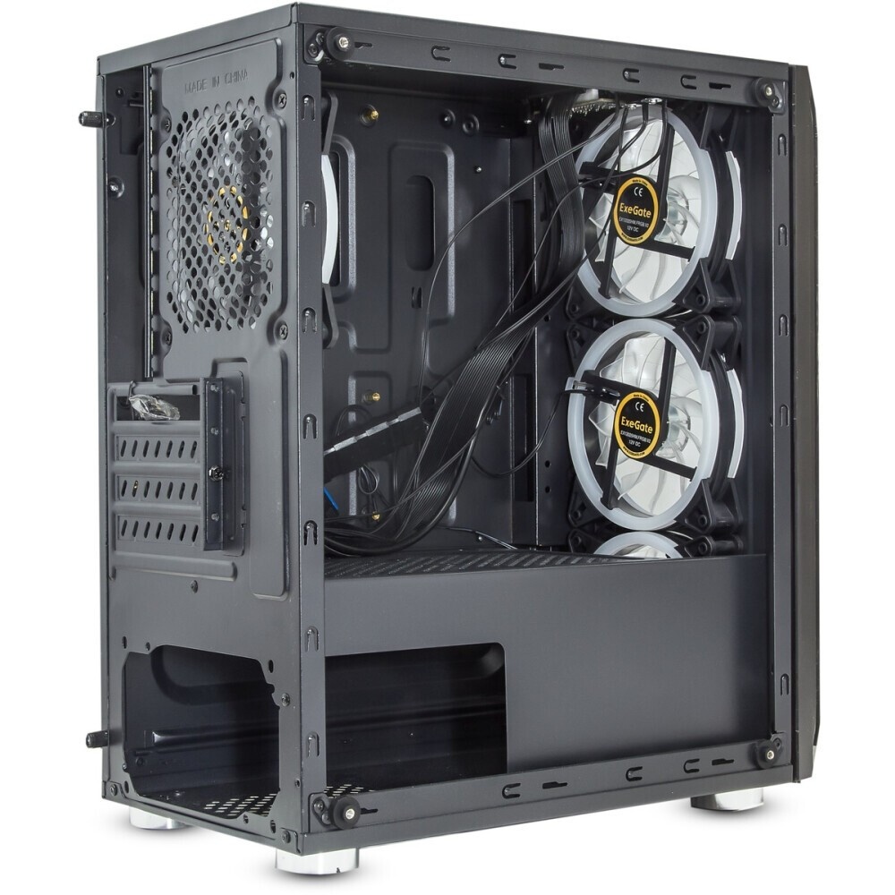 Компьютерный корпус Minitower ExeGate i3 SEA LE-NPX400 (mATX, БП 400NPX, 1*USB+1*USB3.0, HD аудио, ч