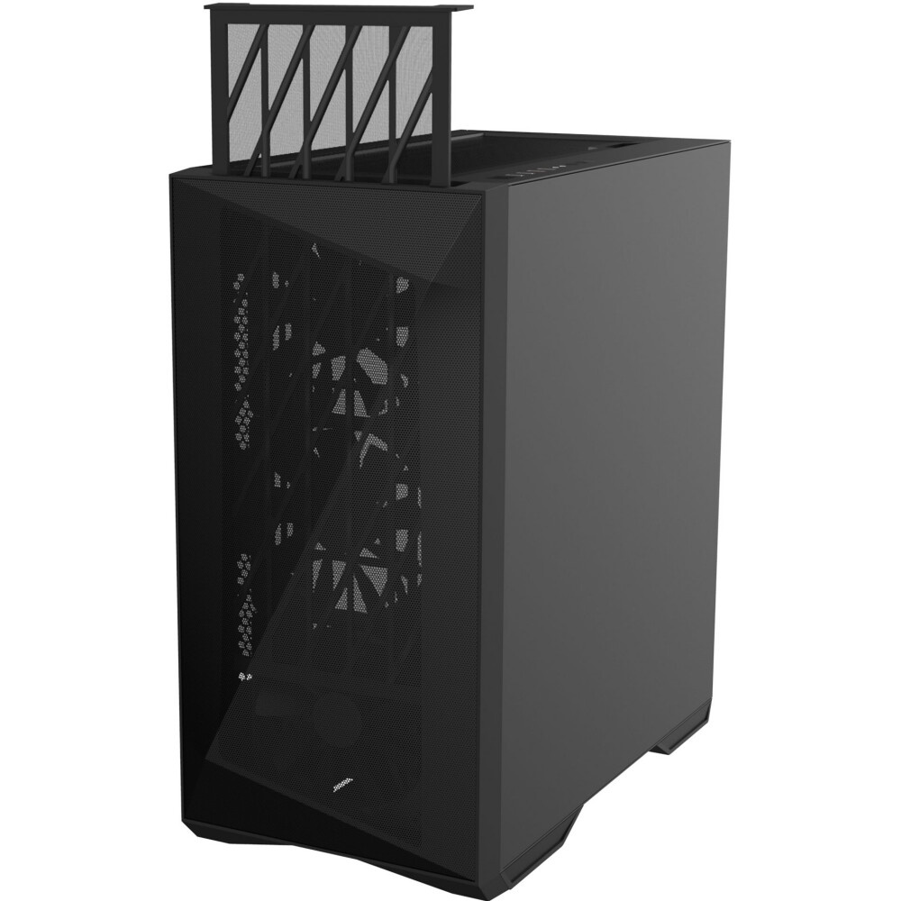 Компьютерный корпус Gigabyte C301G черный без БП ATX 4x120mm 4x140mm 2xUSB3.0 audio bott PSU