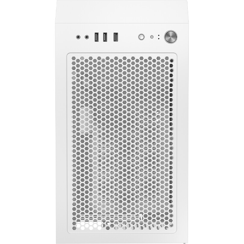 Компьютерный корпус Accord M3301 белый без БП mATX 1xUSB2.0 1xUSB3.0 1xUSB3.1 audio bott PSU