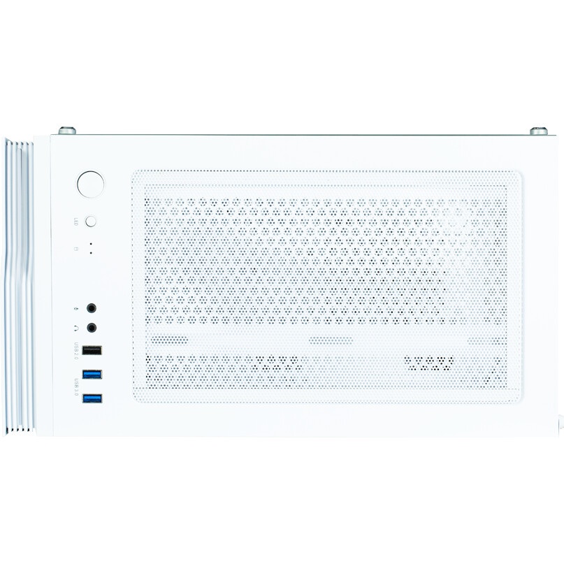 Компьютерный корпус Accord M3301 белый без БП mATX 1xUSB2.0 1xUSB3.0 1xUSB3.1 audio bott PSU