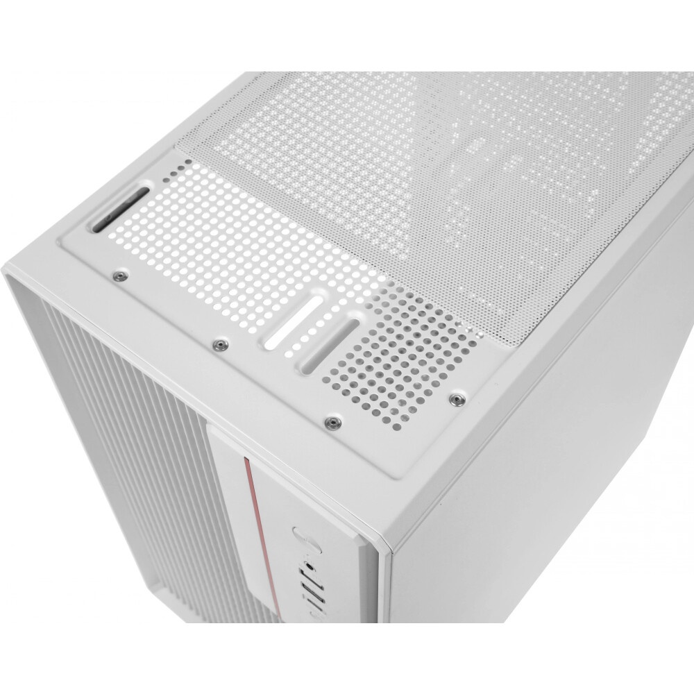 Компьютерный корпус Accord M3301 белый без БП mATX 1xUSB2.0 1xUSB3.0 1xUSB3.1 audio bott PSU