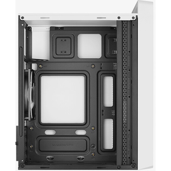 Компьютерный корпус Accord M3301 белый без БП mATX 1xUSB2.0 1xUSB3.0 1xUSB3.1 audio bott PSU