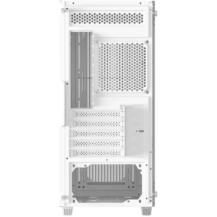 Компьютерный корпус Accord M3301 белый без БП mATX 1xUSB2.0 1xUSB3.0 1xUSB3.1 audio bott PSU
