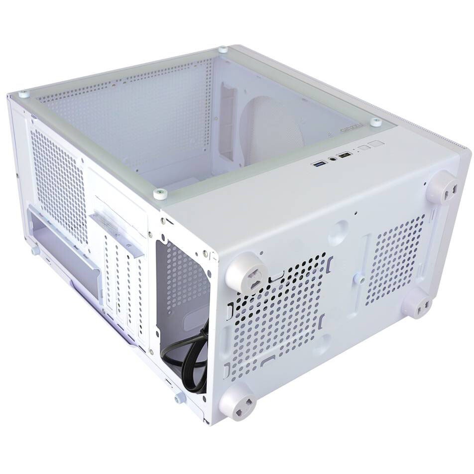 Компьютерный корпус Accord M3301 белый без БП mATX 1xUSB2.0 1xUSB3.0 1xUSB3.1 audio bott PSU