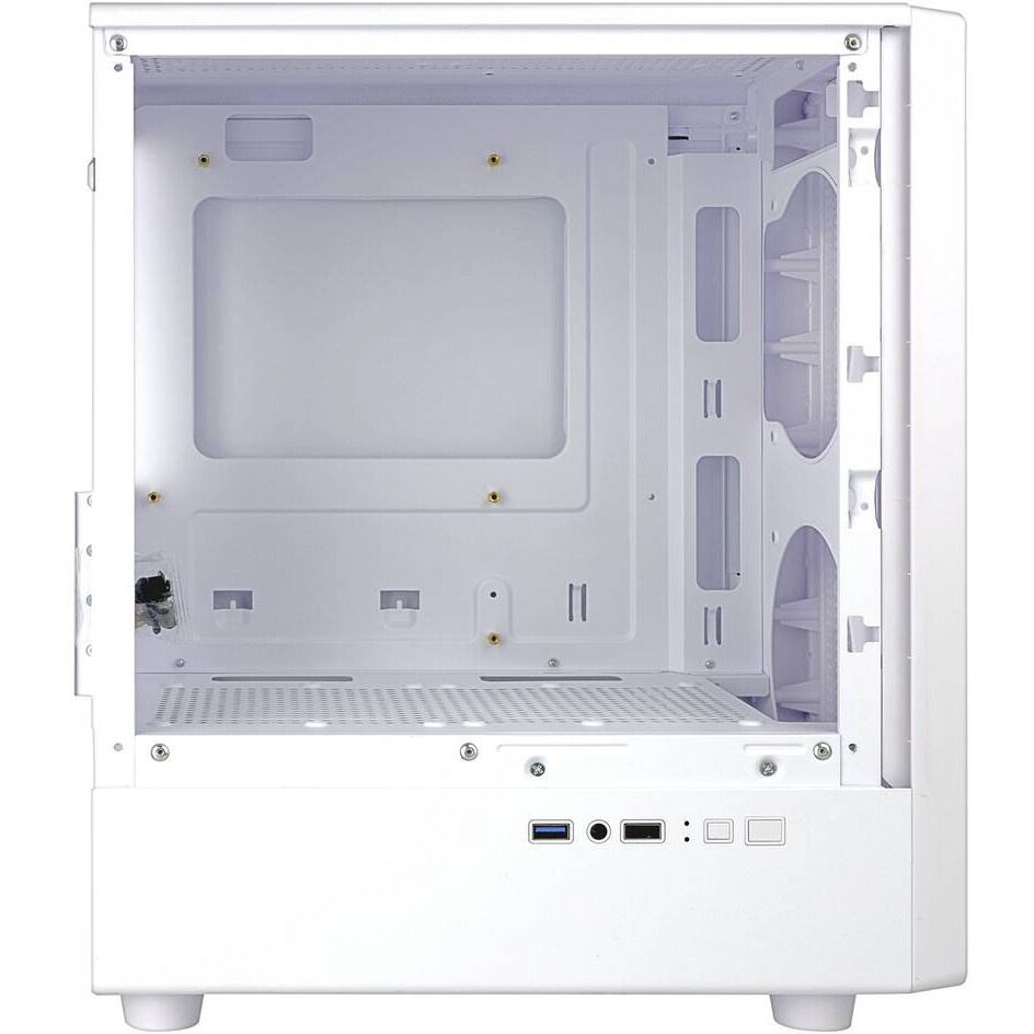 Компьютерный корпус Accord M3301 белый без БП mATX 1xUSB2.0 1xUSB3.0 1xUSB3.1 audio bott PSU