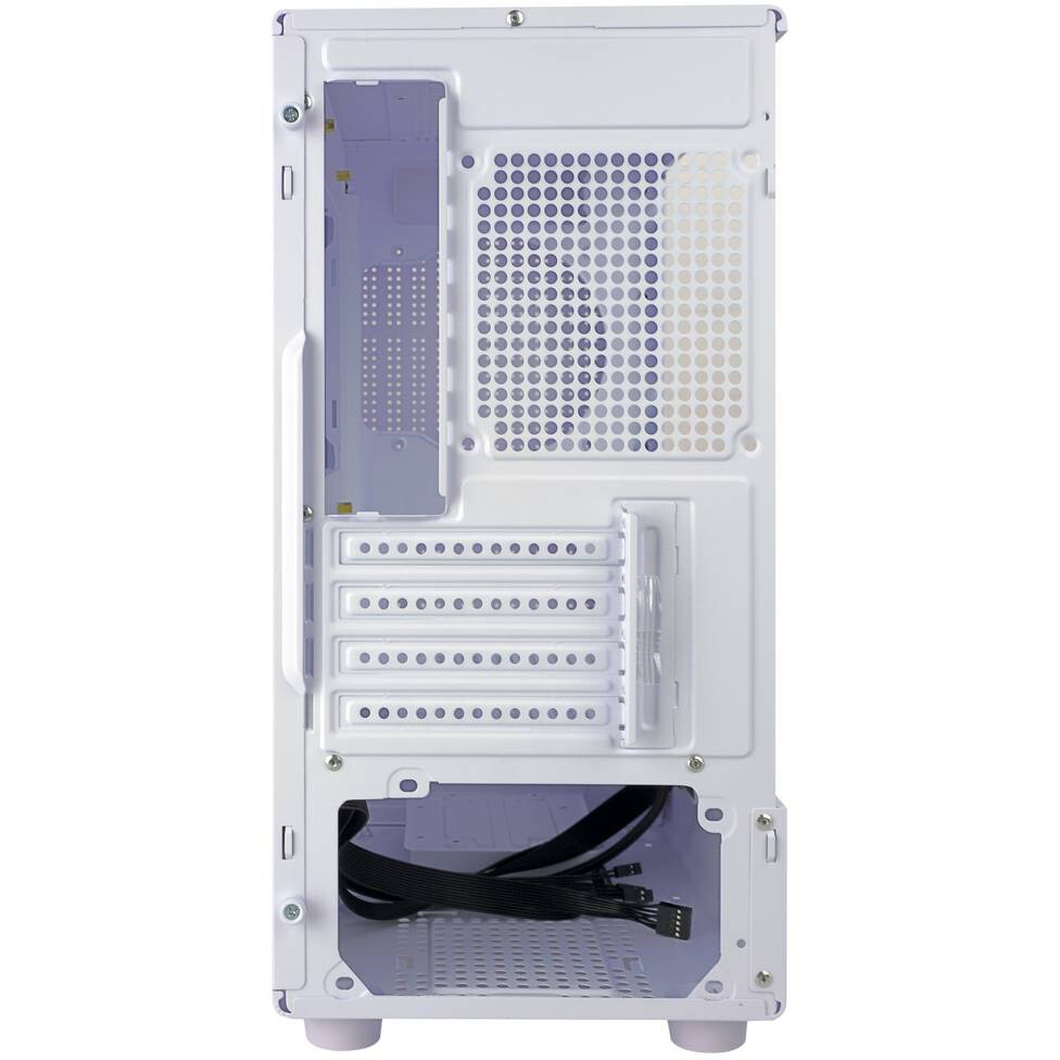 Компьютерный корпус Accord M3301 белый без БП mATX 1xUSB2.0 1xUSB3.0 1xUSB3.1 audio bott PSU