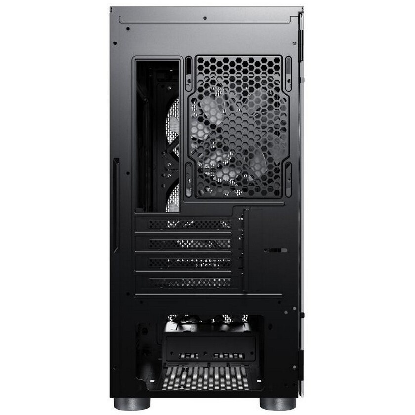 Корпус ACD Coffre 104G mATX, Black, CPU 140mm, VGA 245mm, PSU 285mm, 2x3.5INT, 1x2.5INT, 2xUSB 2.0,