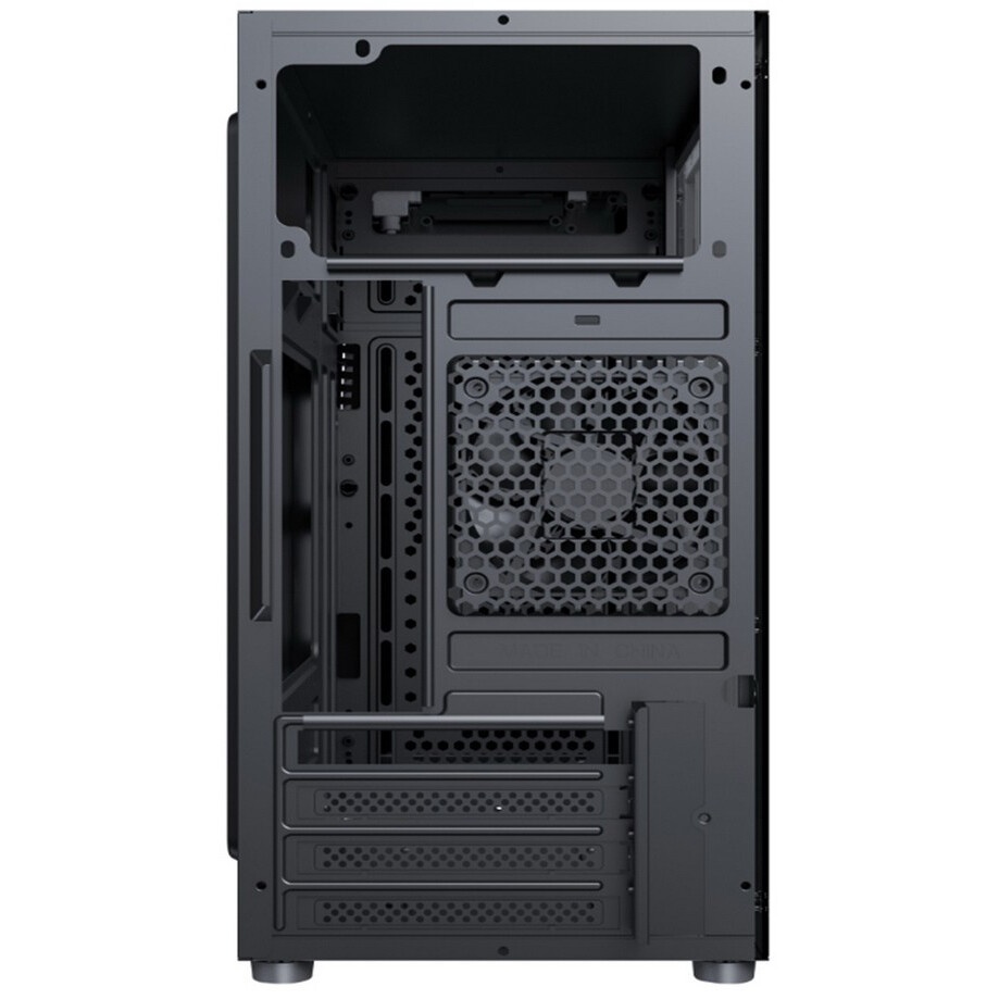 Корпус ACD Coffre 104G mATX, Black, CPU 140mm, VGA 245mm, PSU 285mm, 2x3.5INT, 1x2.5INT, 2xUSB 2.0,