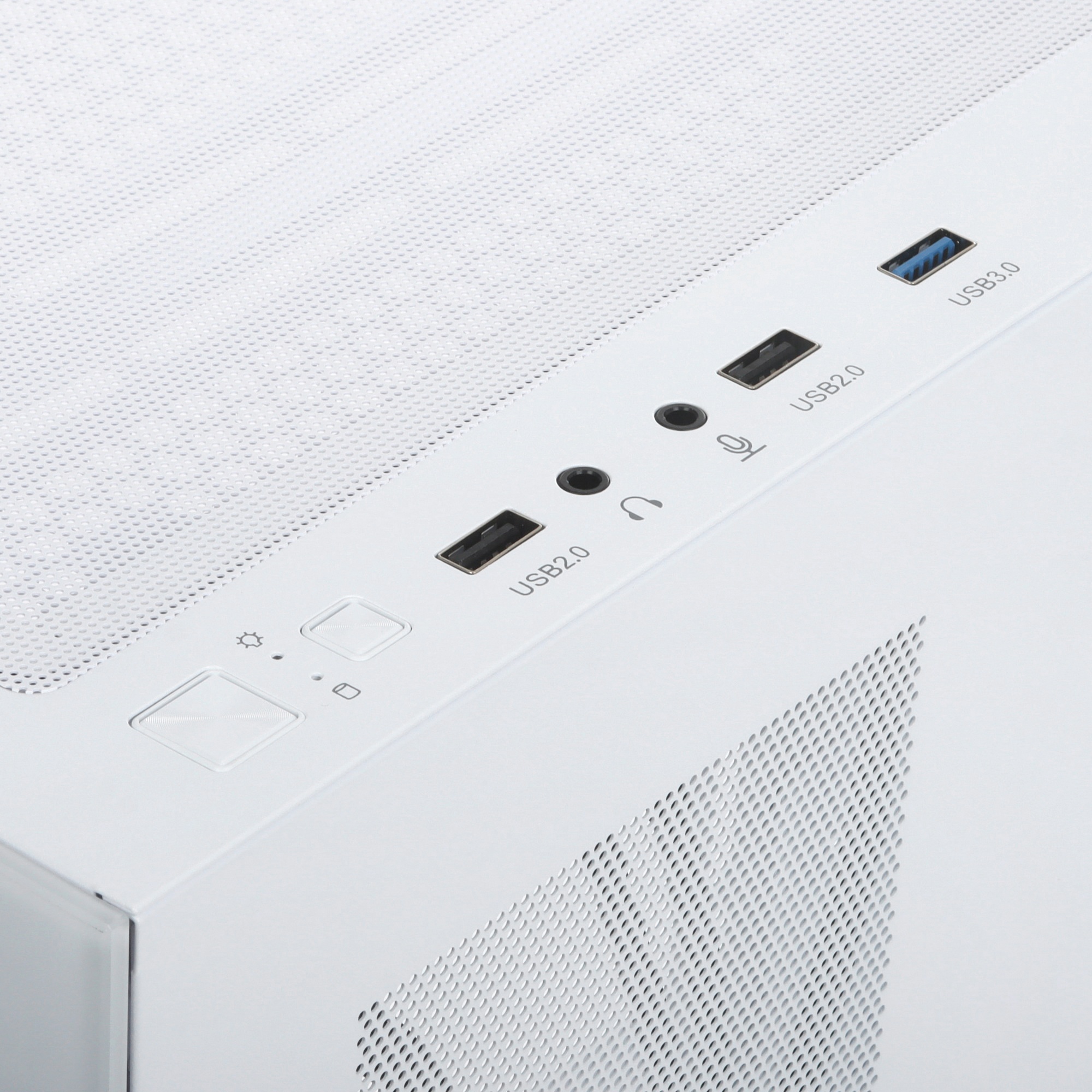 Корпус для ПК Case Ocypus Gamma C72 WH ATX / win / white / no PSU / Tempered Glass
