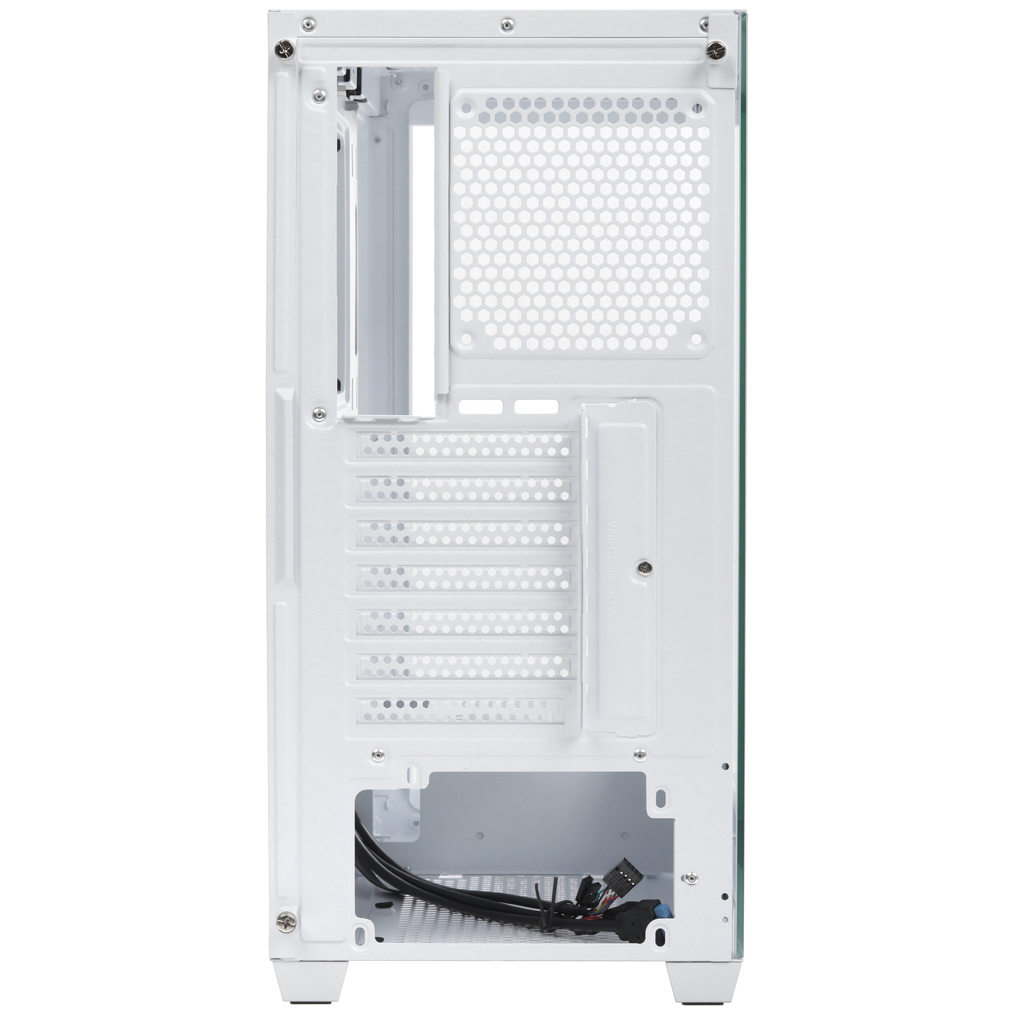 Корпус для ПК Case Ocypus Gamma C72 WH ATX / win / white / no PSU / Tempered Glass