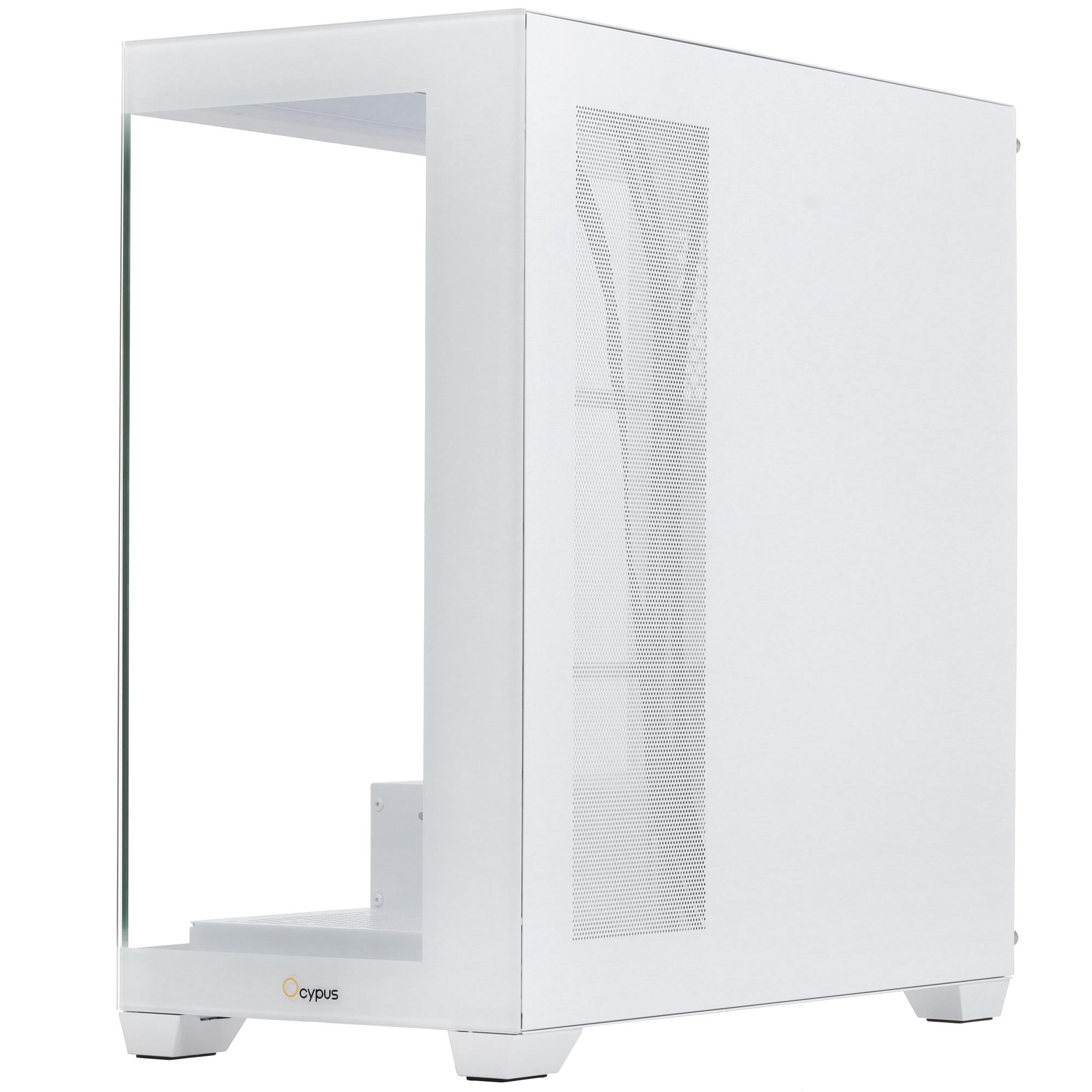 Корпус для ПК Case Ocypus Gamma C72 WH ATX / win / white / no PSU / Tempered Glass