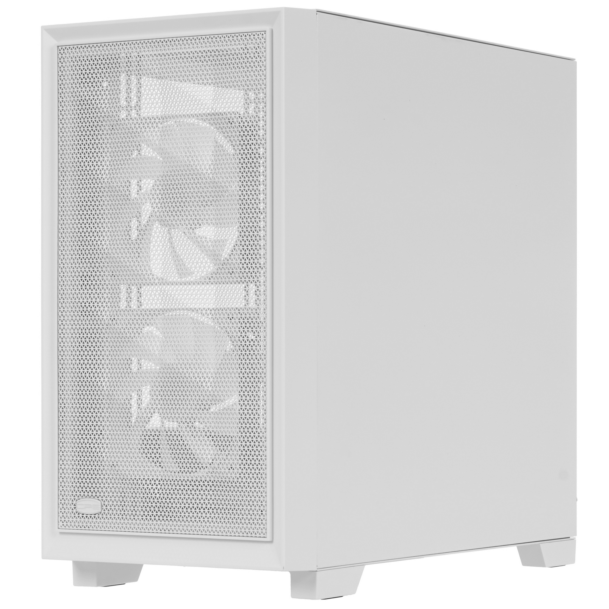 Корпус без блока питания PCCooler C3D310 WH, Mini-Tower, TG, Mesh, no fans, 2xUSB-A 3.0, mATX, mITX