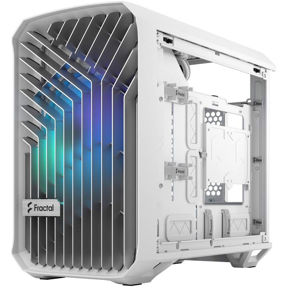 Корпус ПК без блока питания Fractal Design Torrent Nano RGB TG Clear Tint, Mini-Tower, 1x180mm RGB,