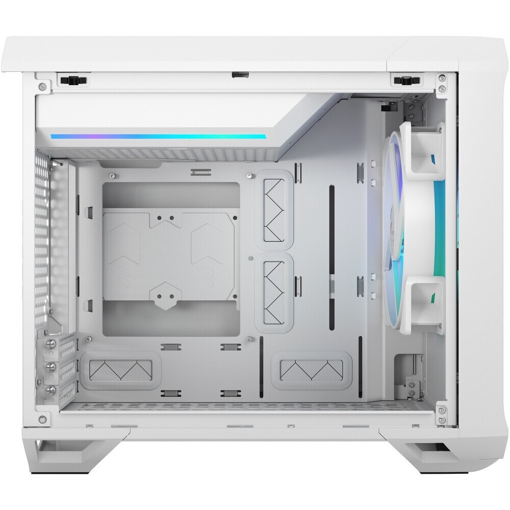 Корпус ПК без блока питания Fractal Design Torrent Nano RGB TG Clear Tint, Mini-Tower, 1x180mm RGB,