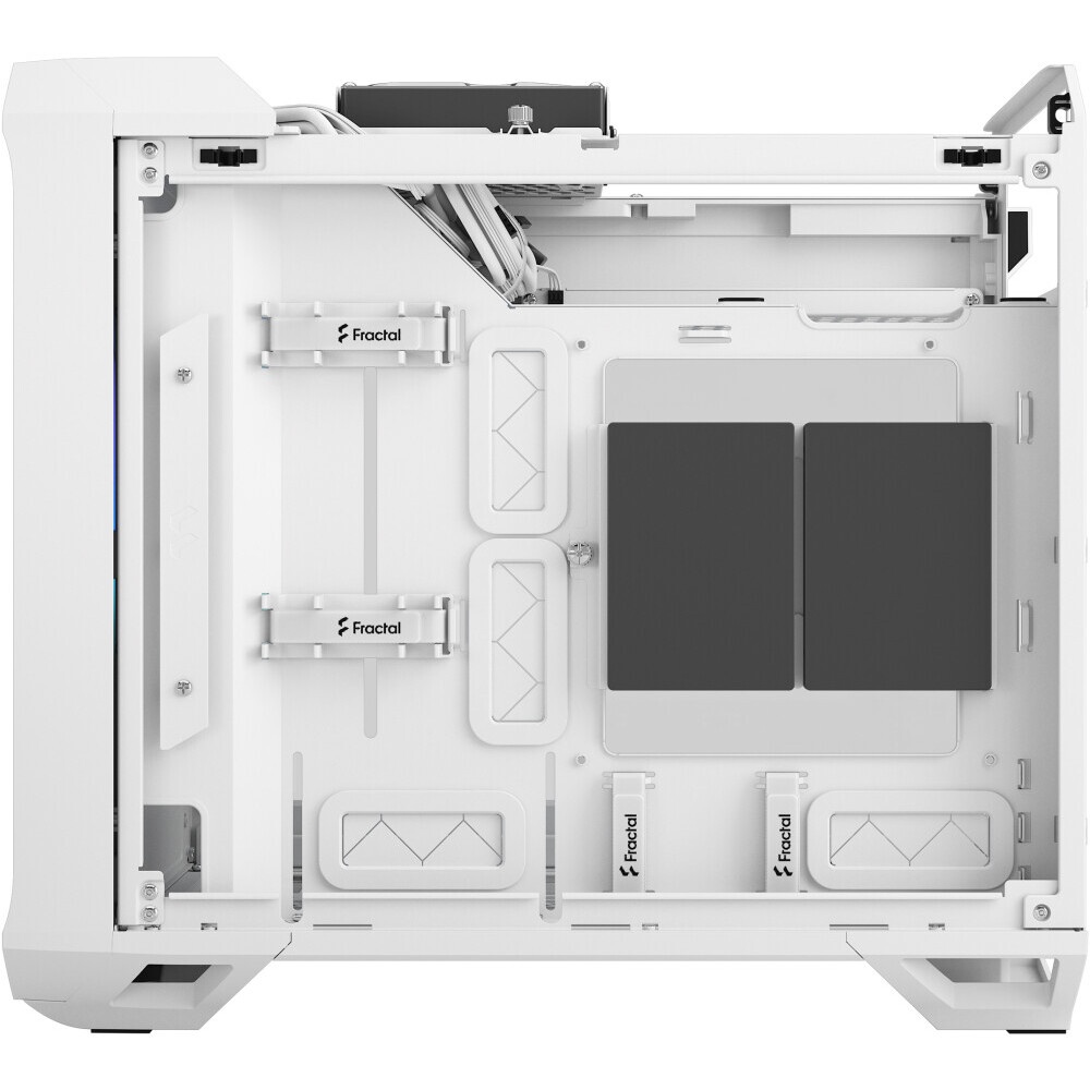 Корпус ПК без блока питания Fractal Design Torrent Nano RGB TG Clear Tint, Mini-Tower, 1x180mm RGB,