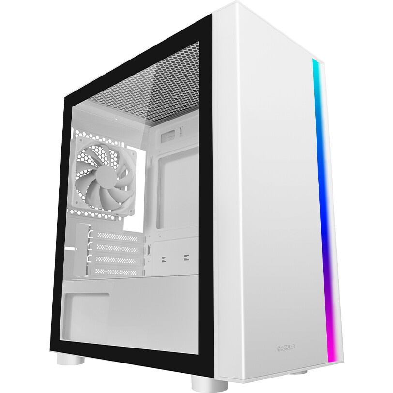 Корпус ПК без блока питания Fractal Design Torrent Nano RGB TG Clear Tint, Mini-Tower, 1x180mm RGB,