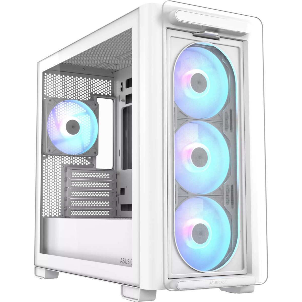Корпус ПК без блока питания Fractal Design Torrent Nano RGB TG Clear Tint, Mini-Tower, 1x180mm RGB,