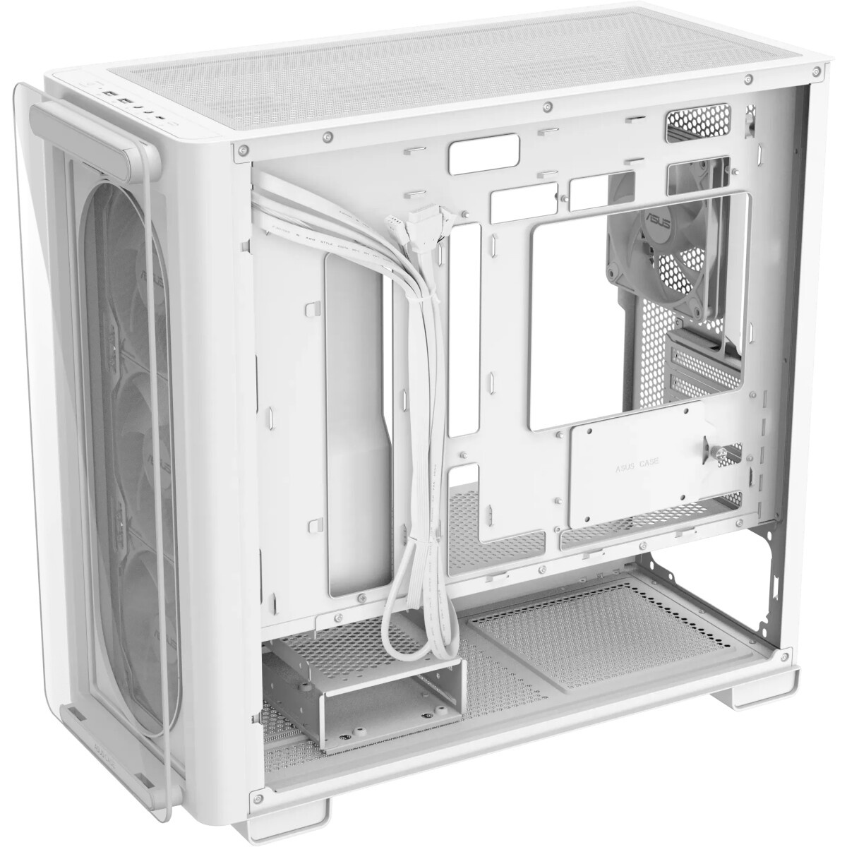Корпус ПК без блока питания Fractal Design Torrent Nano RGB TG Clear Tint, Mini-Tower, 1x180mm RGB,
