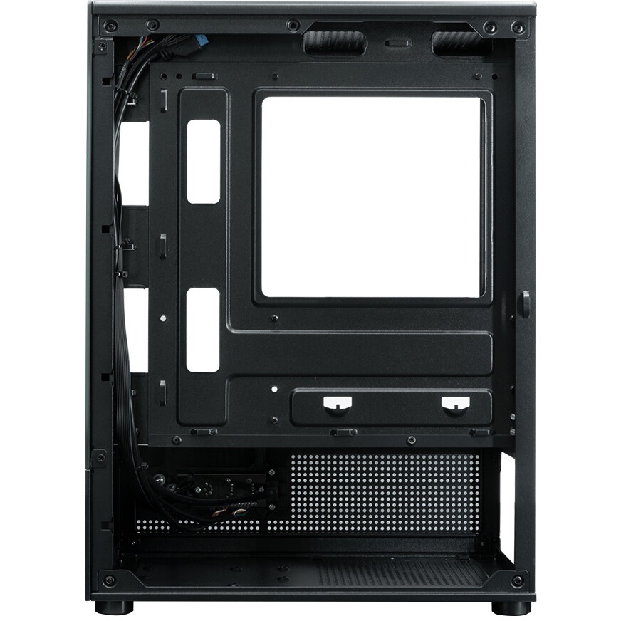 Компьютерный корпус Minitower ExeGate i3 SEA LE (mATX, без БП, 1*USB+1*USB3.0, HD аудио, черный, пер