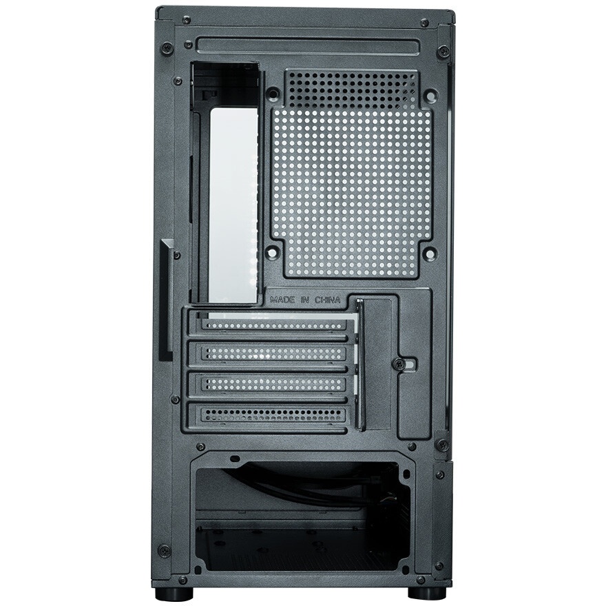 Компьютерный корпус Minitower ExeGate i3 SEA LE (mATX, без БП, 1*USB+1*USB3.0, HD аудио, черный, пер
