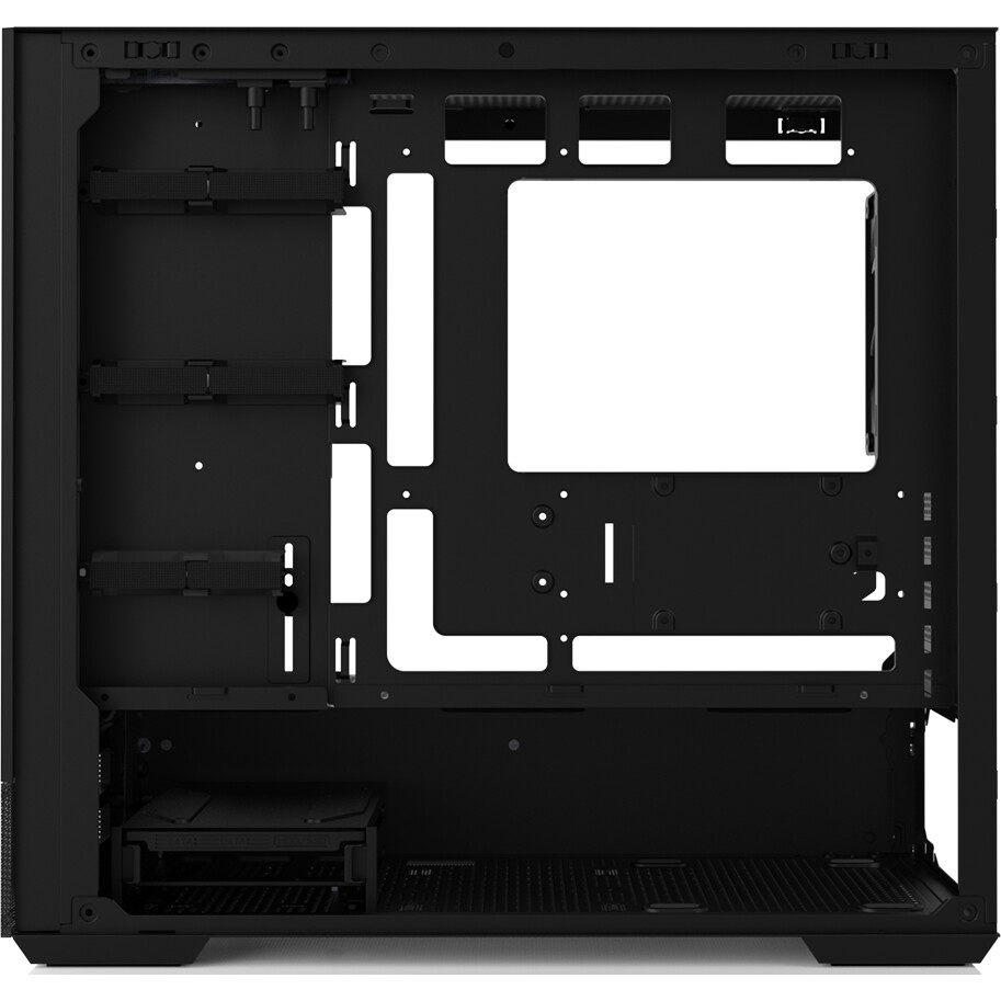 Компьютерный корпус Aerocool / Formula Atomic Lite-G-BK-v2 черный без БП mATX 1x120mm 2xUSB2.0 1xUSB