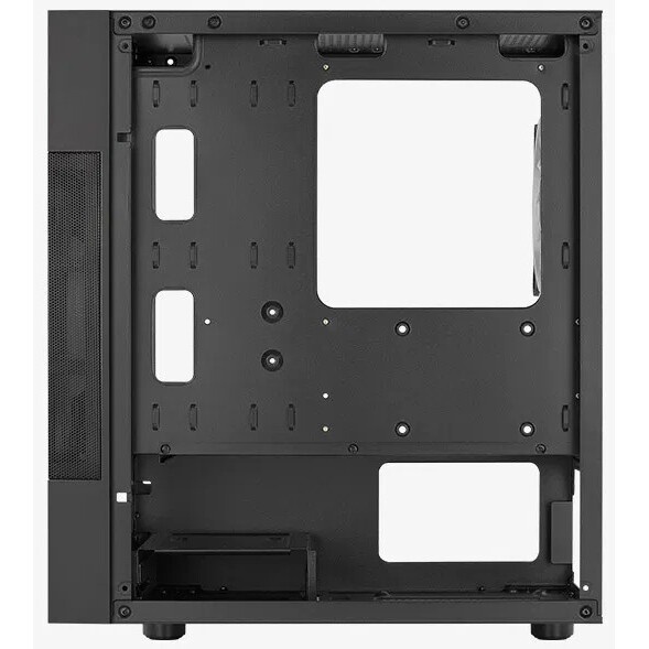Компьютерный корпус Aerocool / Formula Atomic Lite-G-BK-v2 черный без БП mATX 1x120mm 2xUSB2.0 1xUSB