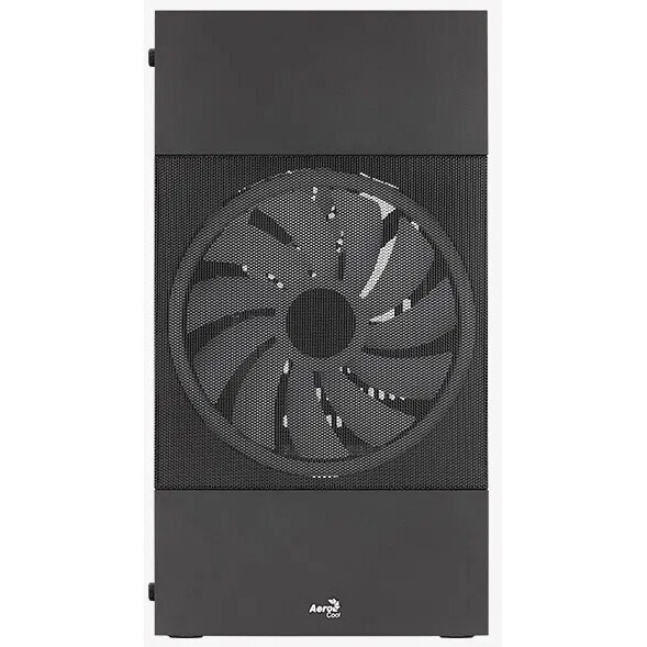 Компьютерный корпус Aerocool / Formula Atomic Lite-G-BK-v2 черный без БП mATX 1x120mm 2xUSB2.0 1xUSB