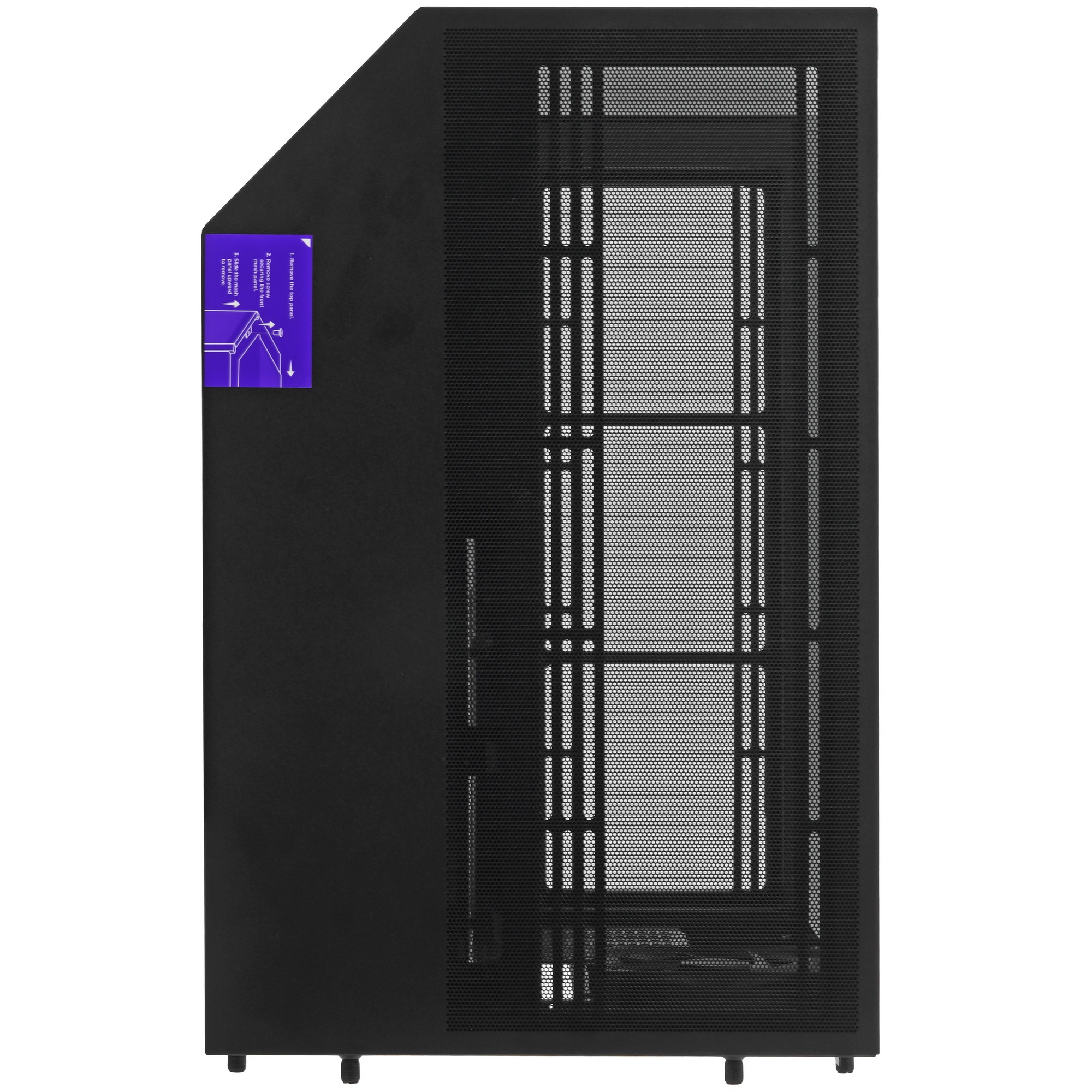 Корпус без блока питания/ Case NZXT H9 Flow (2025), Midi-Tower, TG, 3x140mm + 1x120mm, 2xUSB-A 3.2 +