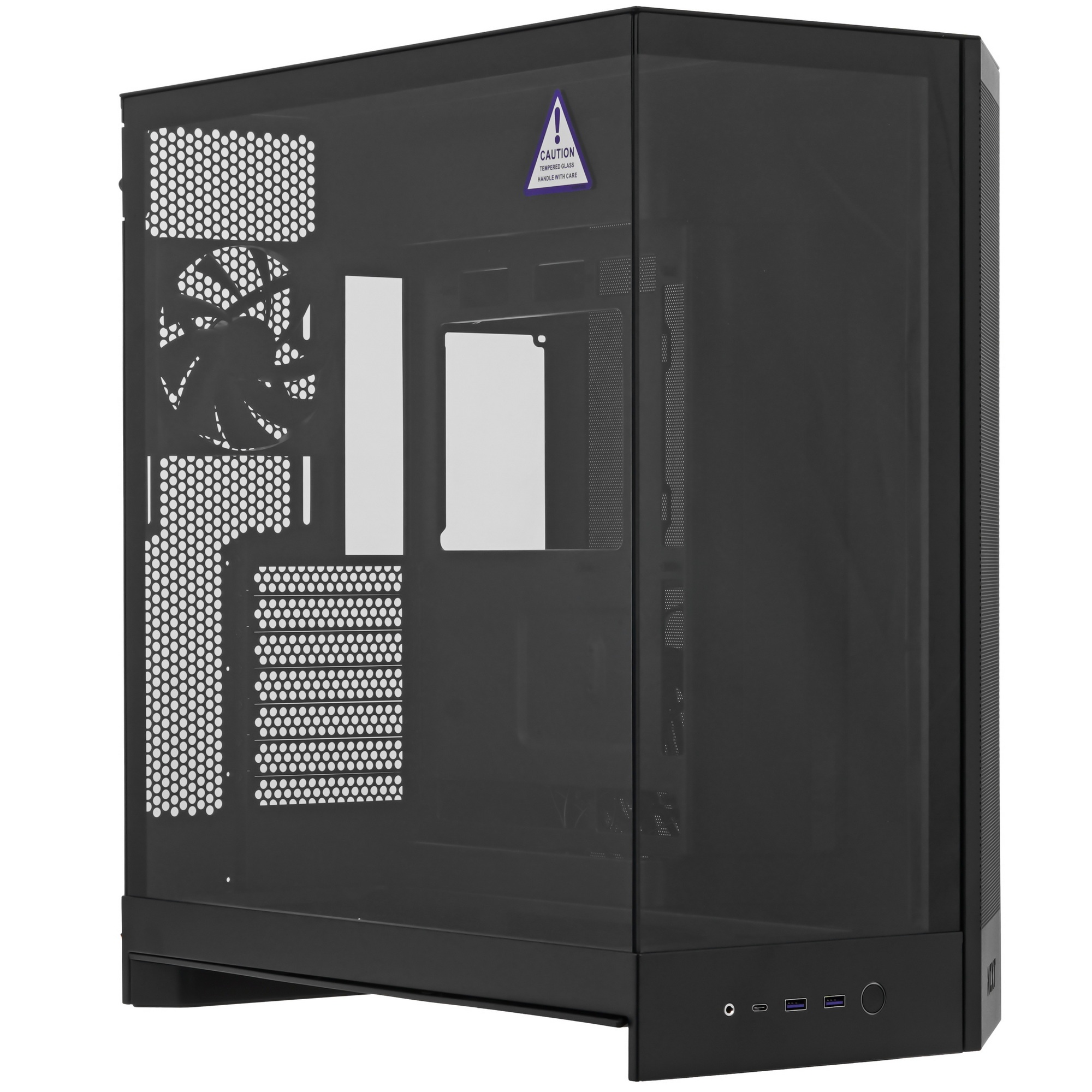 Корпус без блока питания/ Case NZXT H9 Flow (2025), Midi-Tower, TG, 3x140mm + 1x120mm, 2xUSB-A 3.2 +