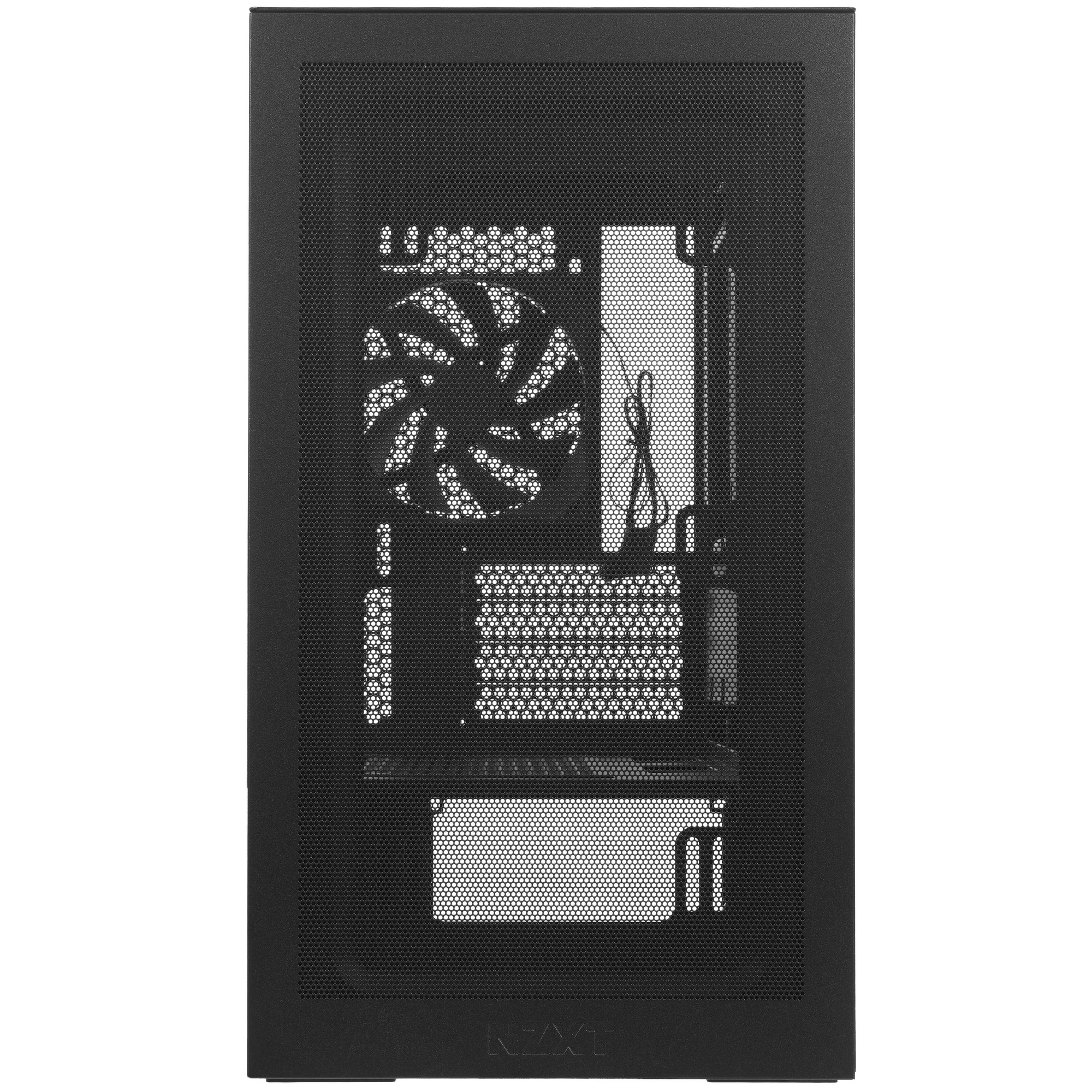 Корпус без блока питания/ Case NZXT H3 Flow (2025), Midi-Tower, TG, 1x120mm, 1xUSB-A 3.2 + 1xUSB-C 3