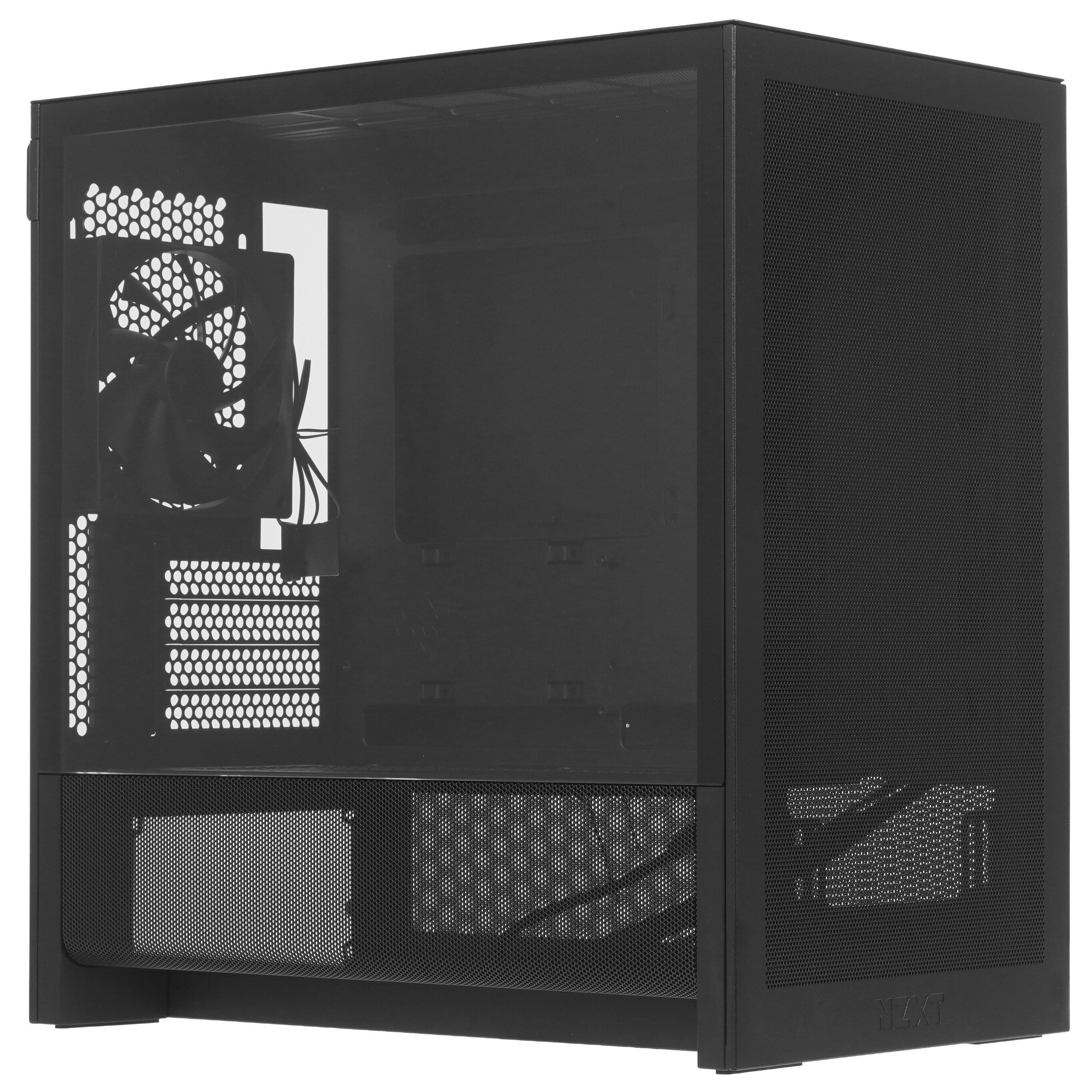 Корпус без блока питания/ Case NZXT H3 Flow (2025), Midi-Tower, TG, 1x120mm, 1xUSB-A 3.2 + 1xUSB-C 3