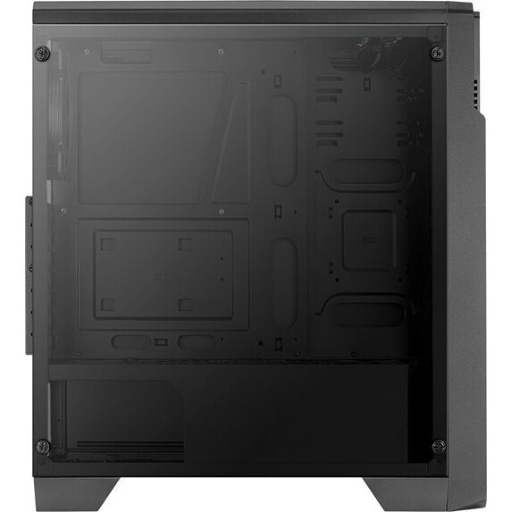 Компьютерный корпус Aerocool / Formula Ore Saturn FRGB-G-BK-v1 (2xUSB, 2xAudio, 0.5 мм,3x120 мм FAN,