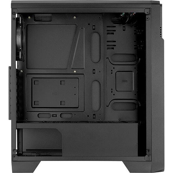 Компьютерный корпус Aerocool / Formula Ore Saturn FRGB-G-BK-v1 (2xUSB, 2xAudio, 0.5 мм,3x120 мм FAN,