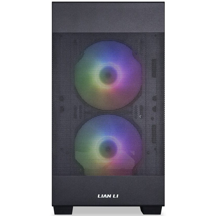 Lian Li Корпус Lancool 207 / Black / Mid-Tower, TG / 2x 140mm ARGB + 2x 120mm non LED fans inc. / G9