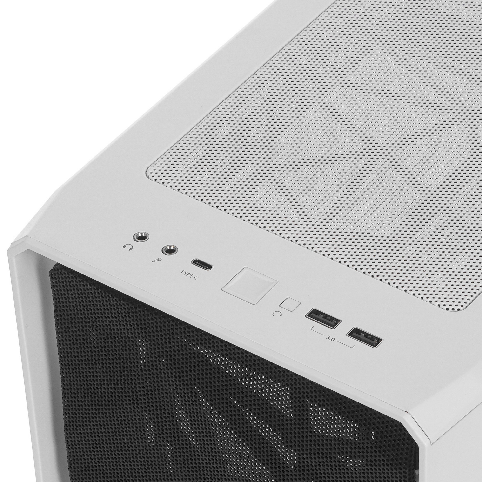 Корпус Fractal Design Meshify 2 Mini White TG Clear Tint / FD-C-MES2M-02