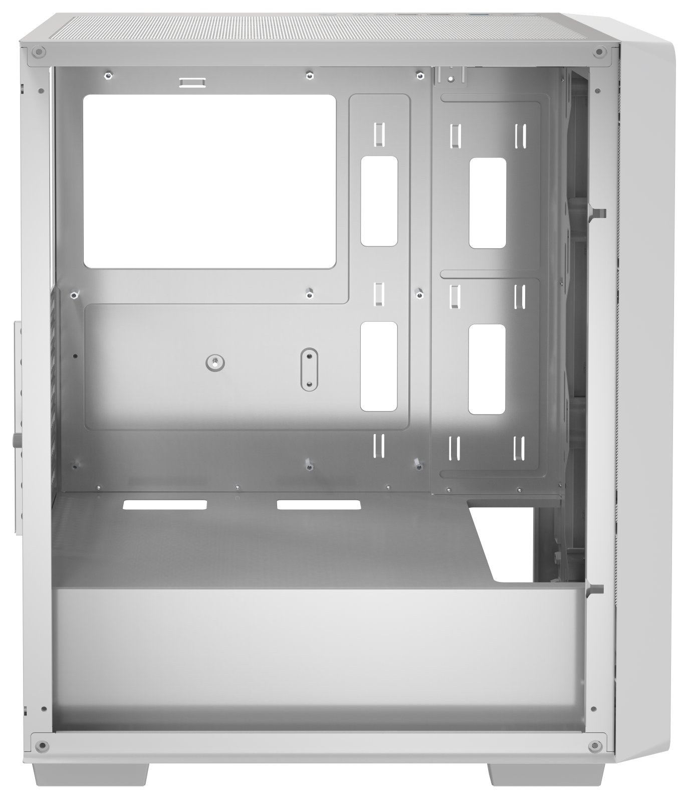 Компьютерный корпус Ocypus Gamma C60 WH ATX / win / white / no PSU / Tempered Glass