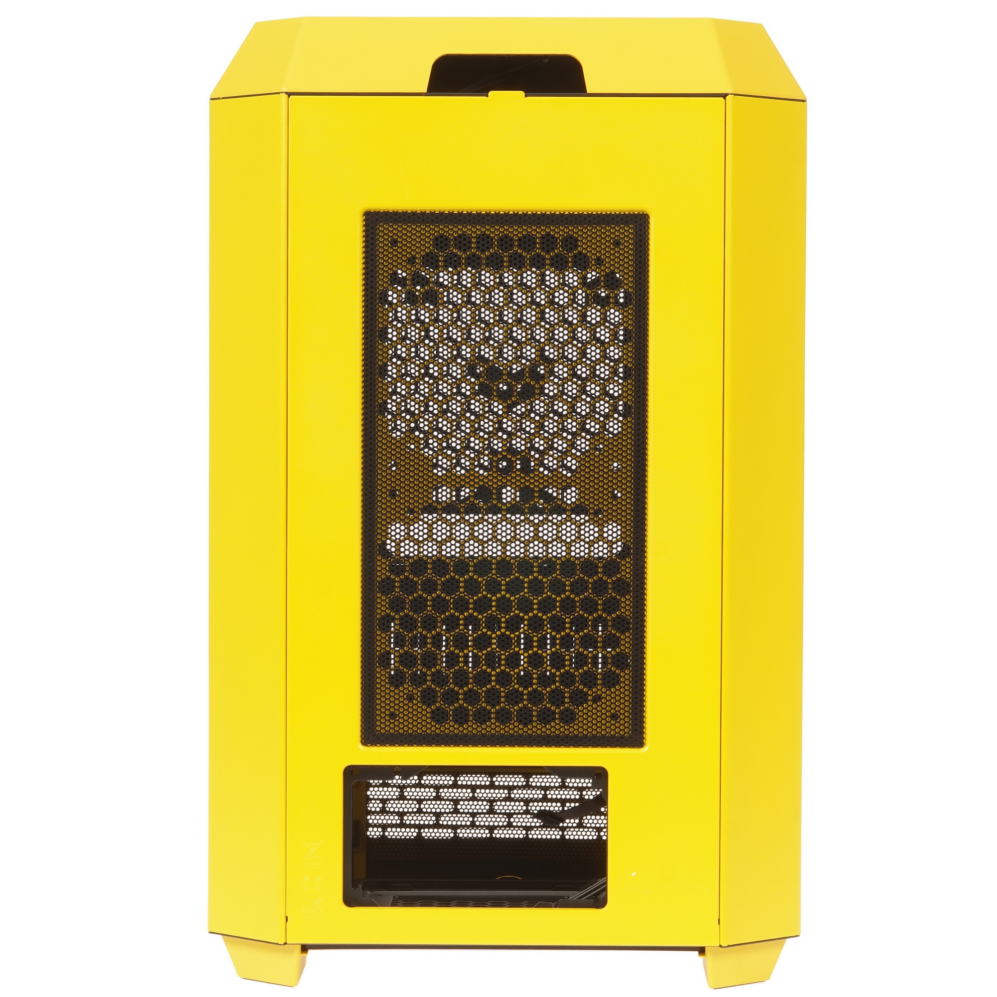 Корпус Thermaltake The Tower 300 желтый без БП miniITX 8x120mm 6x140mm 2xUSB3.0 audio bott PSU