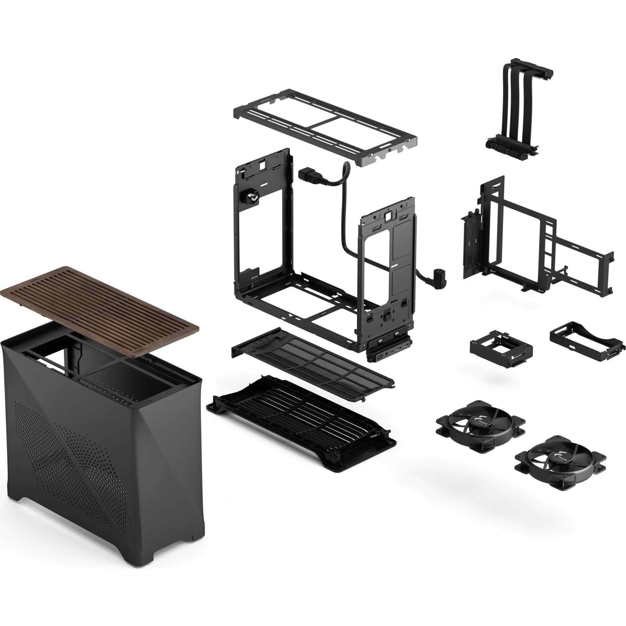 Корпус ПК без блока питания Fractal Design Era 2, Mini-Tower, 2x120mm, 2xUSB-A 3.0 + 1xUSB 3.2 Type-
