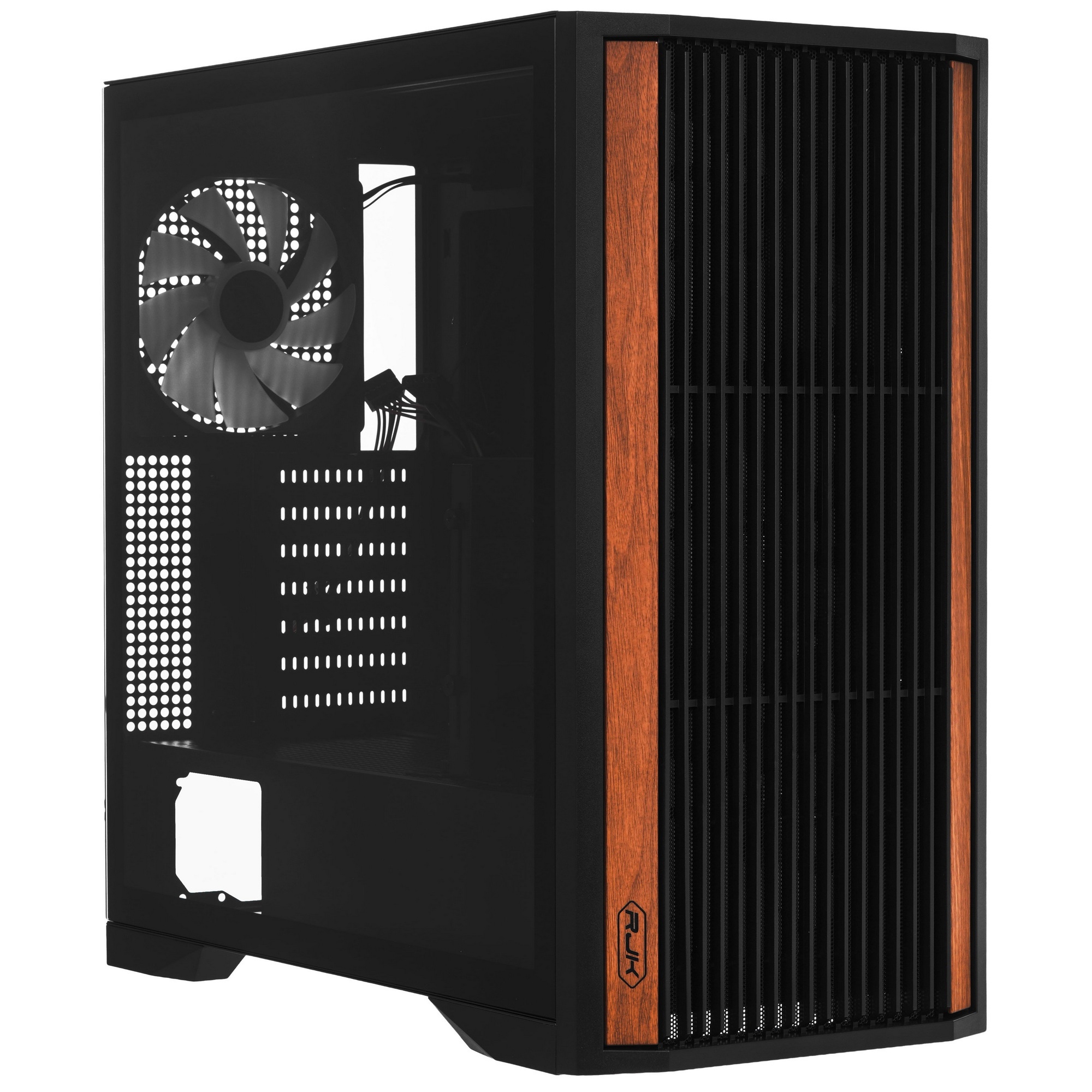 Компьютерный корпус без блока питания Case Raijintek AGOS MAX-MS4, Midi-Tower, TG, 4x140mm ARGB, 2xU