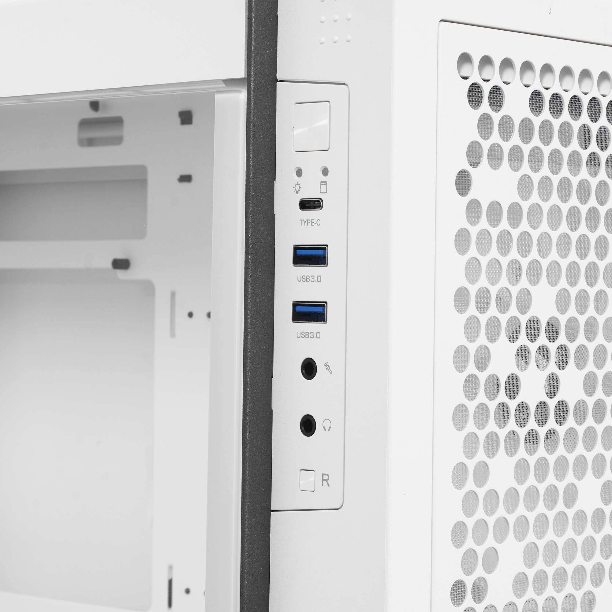 Компьютерный корпус Thermaltake Ceres 500 TG ARGB белый без БП ATX 4x140mm 2xUSB3.0 1xUSB3.1 audio b